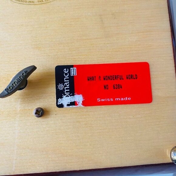 Vintage Ercolano Kitten Cat Music Box Jewelry Box - Plays Music! - Picture 3 of 4